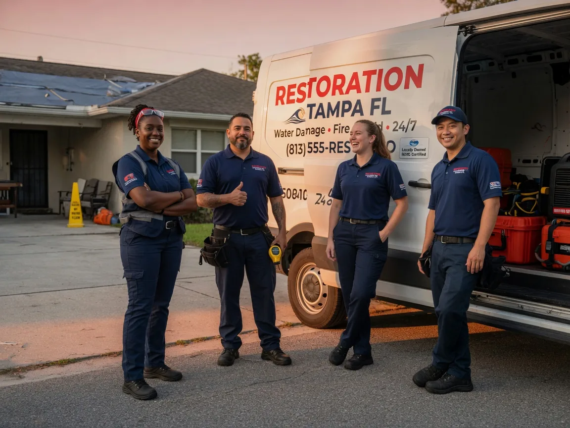 Water Damage Restoration company in Roanoke, IN