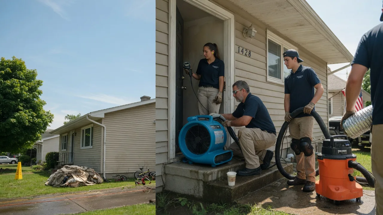 Water Damage Restoration in Roanoke, IN near me